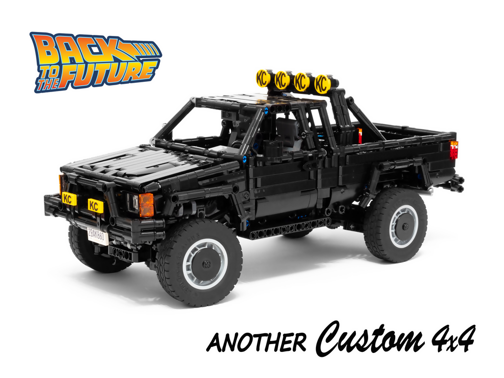 1985 Toyota 4x4 SR5 Xtracab Truck from Back to the Future - EXTRA DETAILED Version