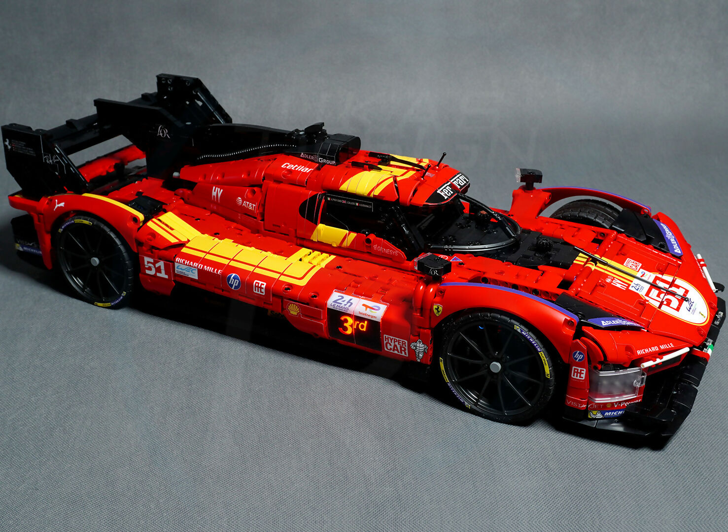 Ferrari Hypercar 499P 2025 Edition car no. 51 1:8 Scale