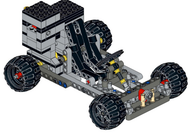 Vacuum Engine Powered Go-Kart
