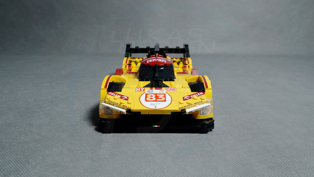Ferrari Hypercar 499P AF Corse n.º 83 a escala 1:15 (ganador Le Mans 2025)