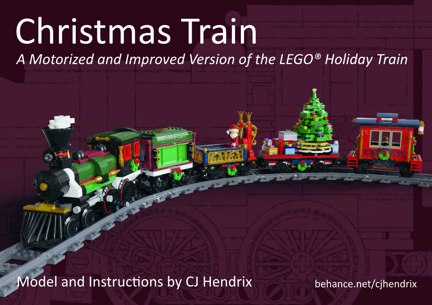 Motorized and Improved Christmas Train