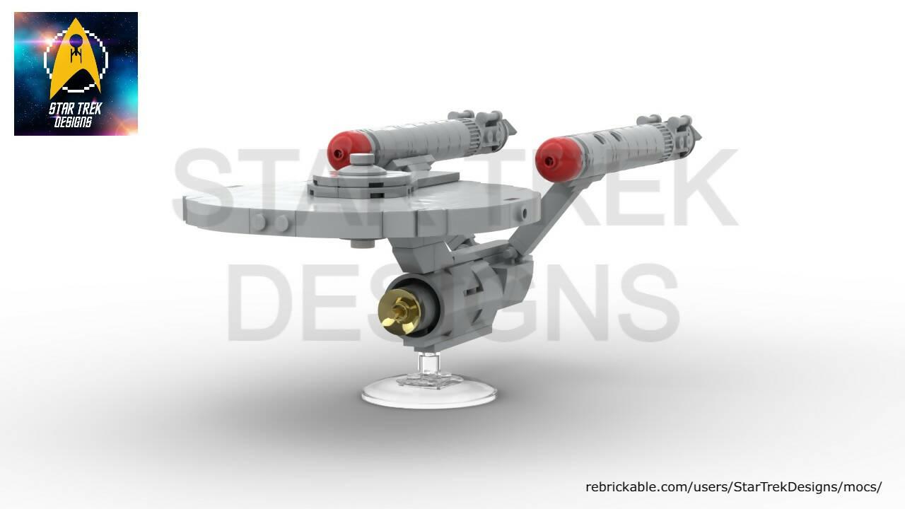 Constitution Class USS Enterprise NCC-1701 - Building Instructions & Parts List - BuildaMOC