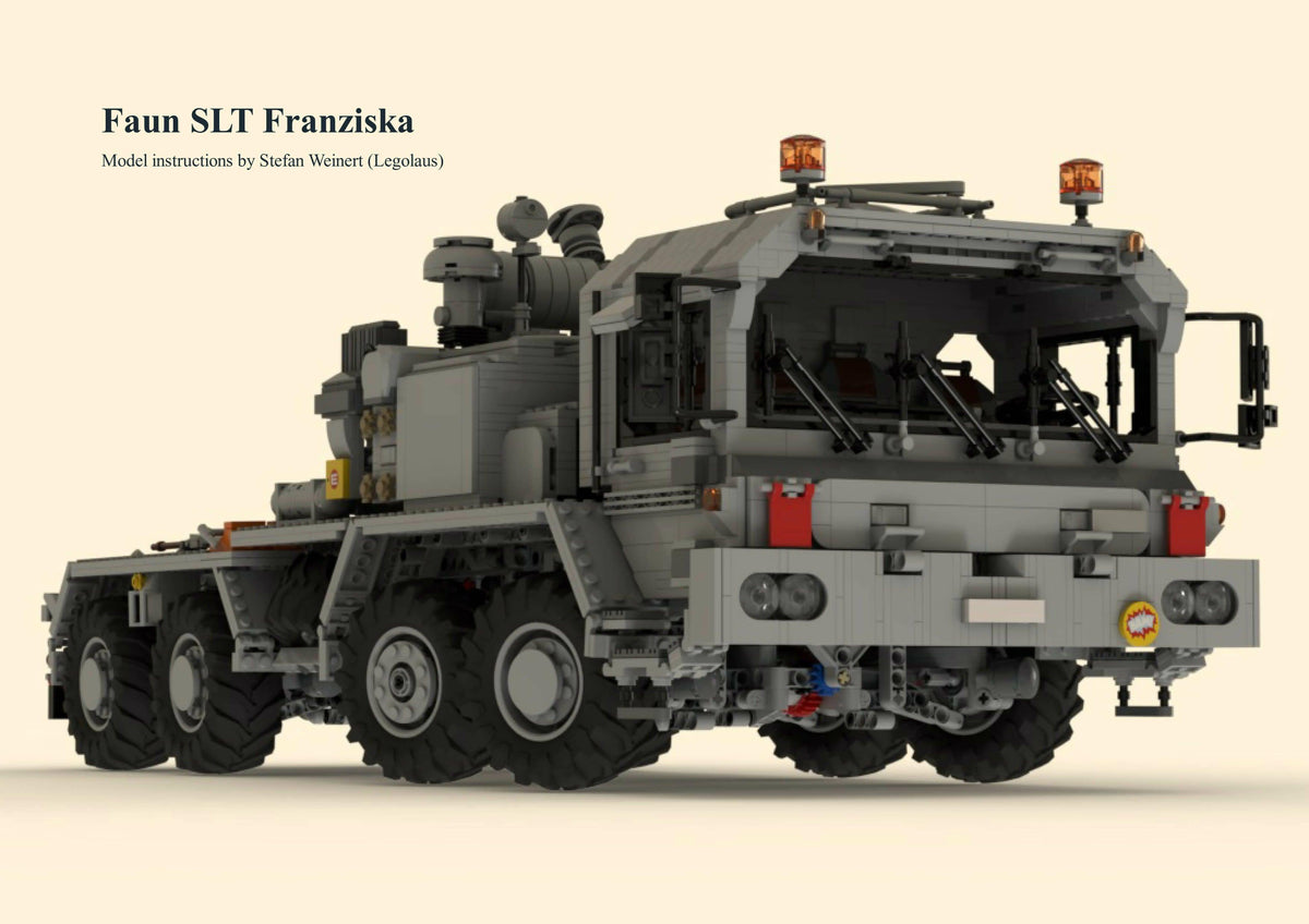 Faun SLT Franziska Schwerlasttraktor - BuildaMOC