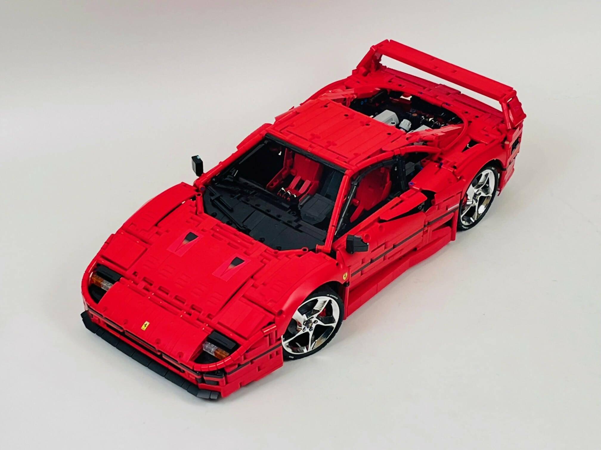 Ferrari F40 1/8 未組み立て品　説明書付き 1:8 Ferrari F40