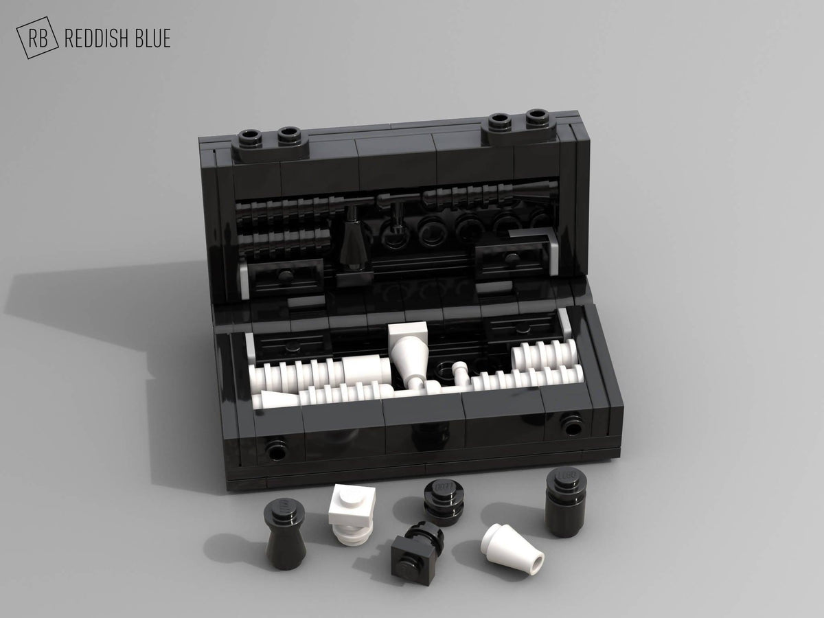Faltbares Mini-Schach - BuildaMOC