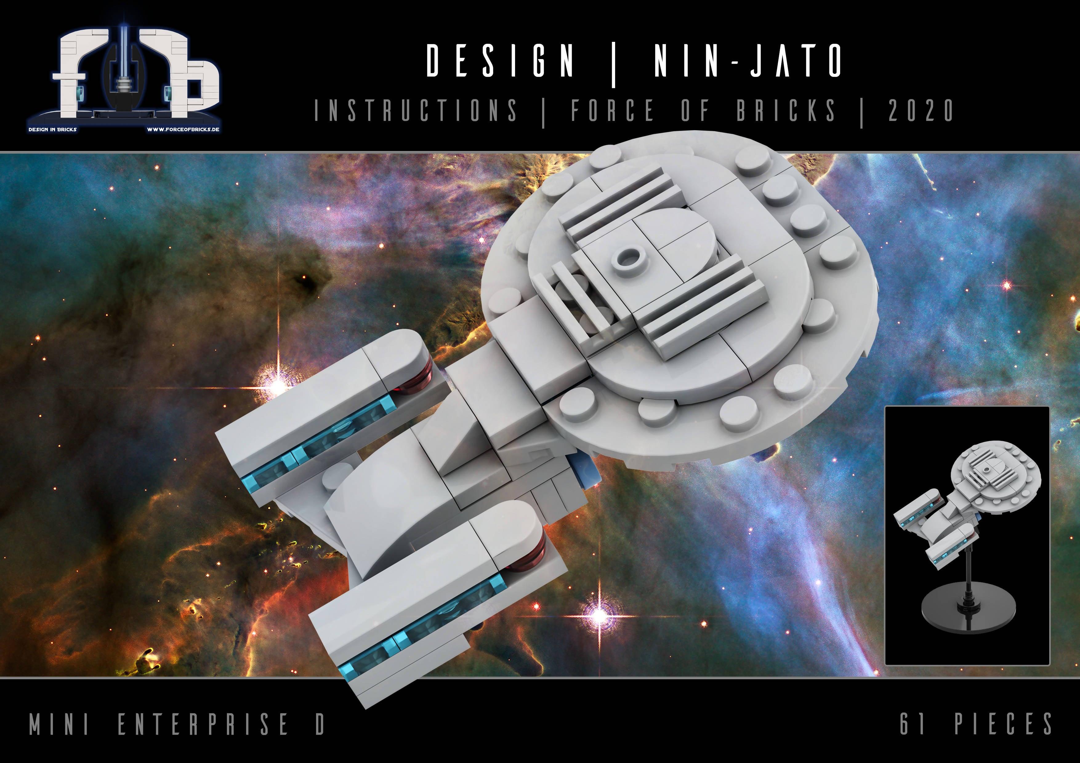 Mini Enterprise D - BuildaMOC