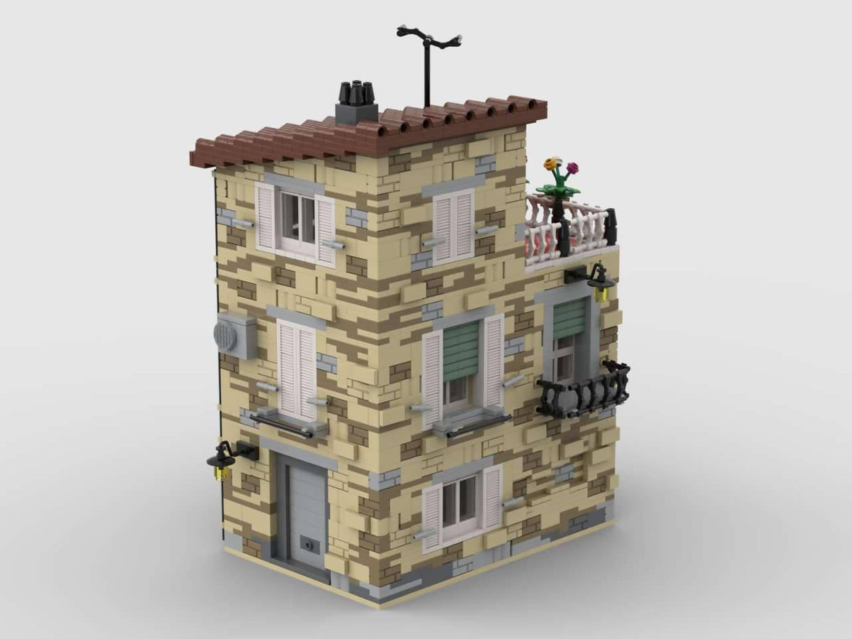 Casa modular italiana costera n.° 2 - BuildaMOC