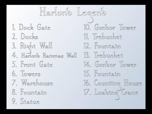 Harlond Docks - Gondor - BuildaMOC