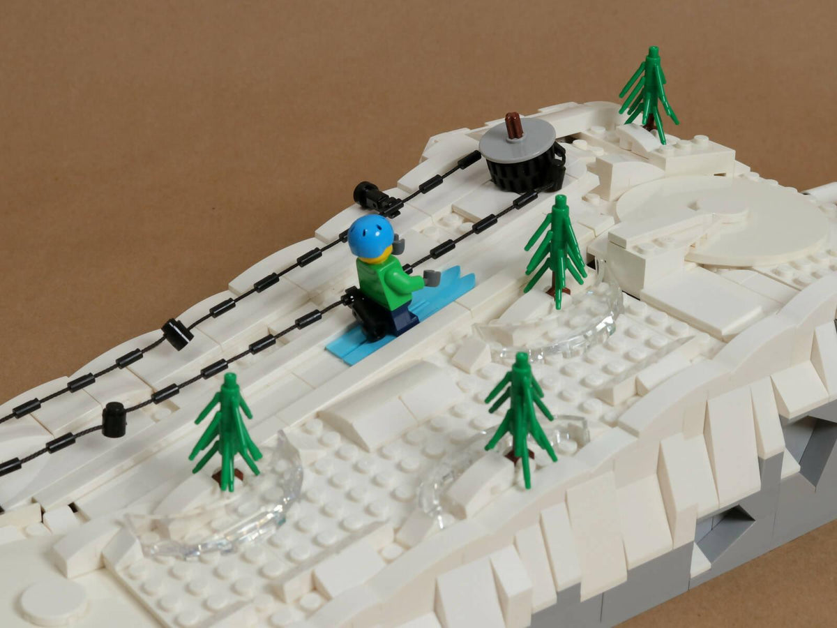 Pista de esquí en funcionamiento - BuildaMOC