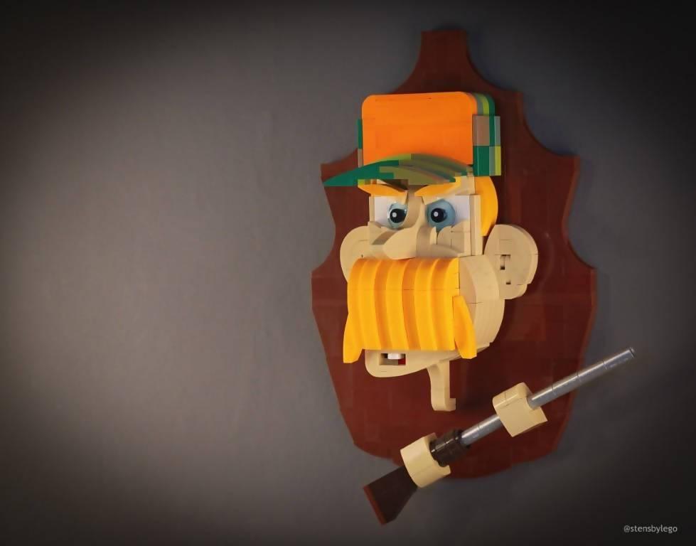 Schaf und Jäger, von StensbyLego  - BuildaMOC