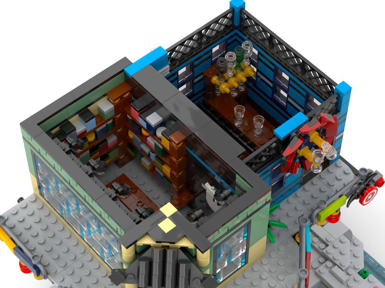 Ninjago City Expansion - BuildaMOC