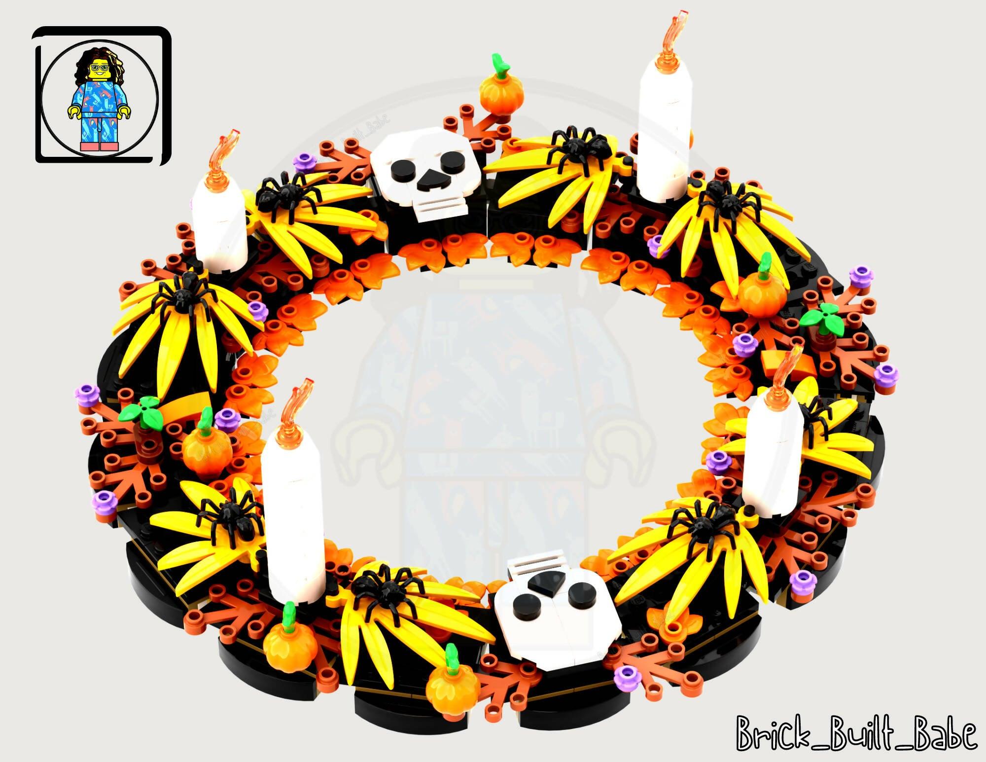 Halloween Wreath - BuildaMOC