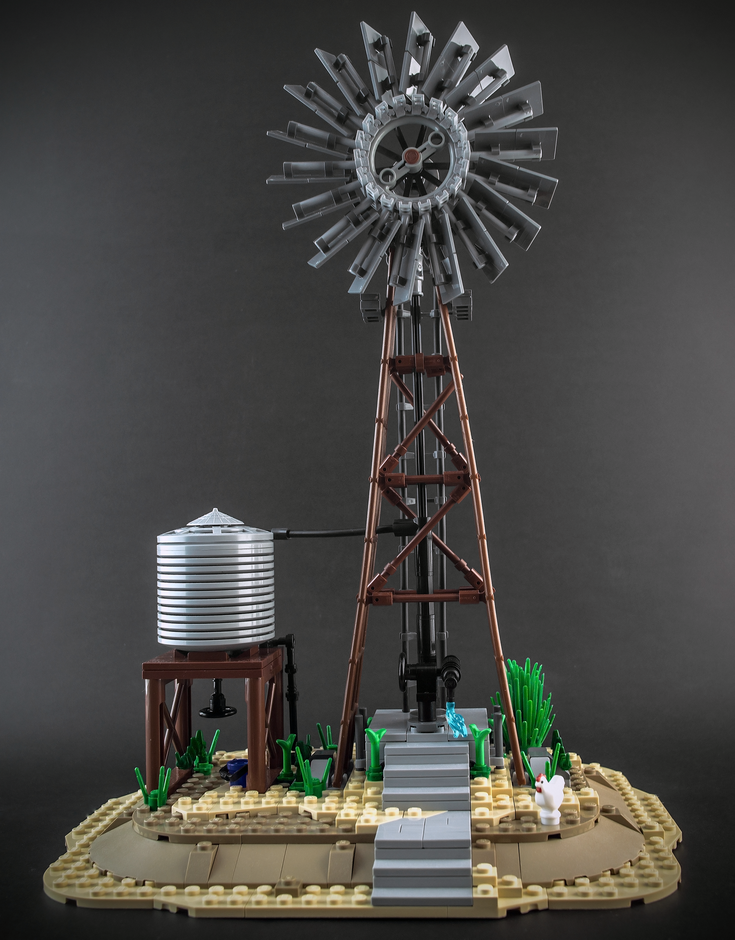 Functioning Wind-Pump - BuildaMOC