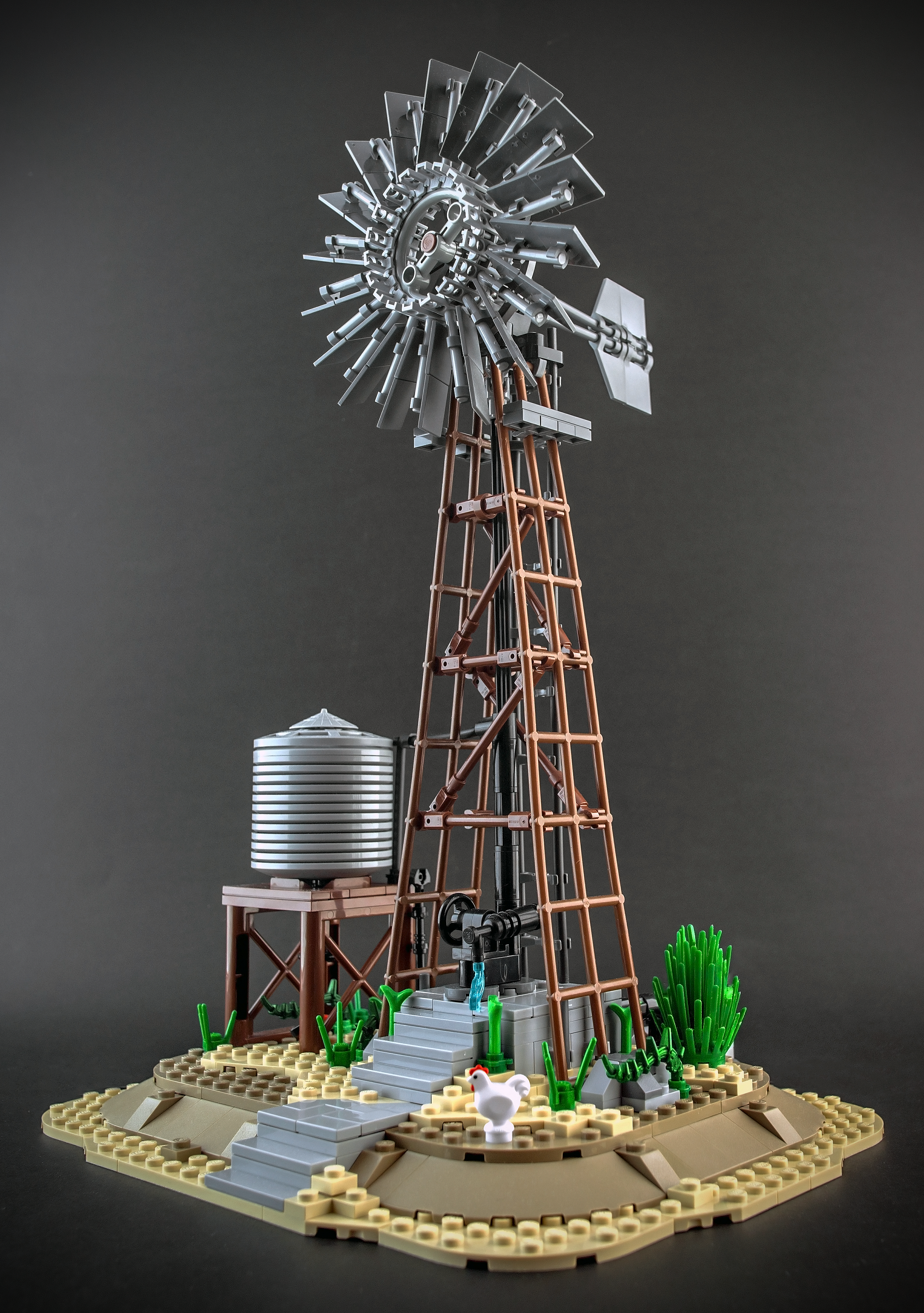 Functioning Wind-Pump - BuildaMOC