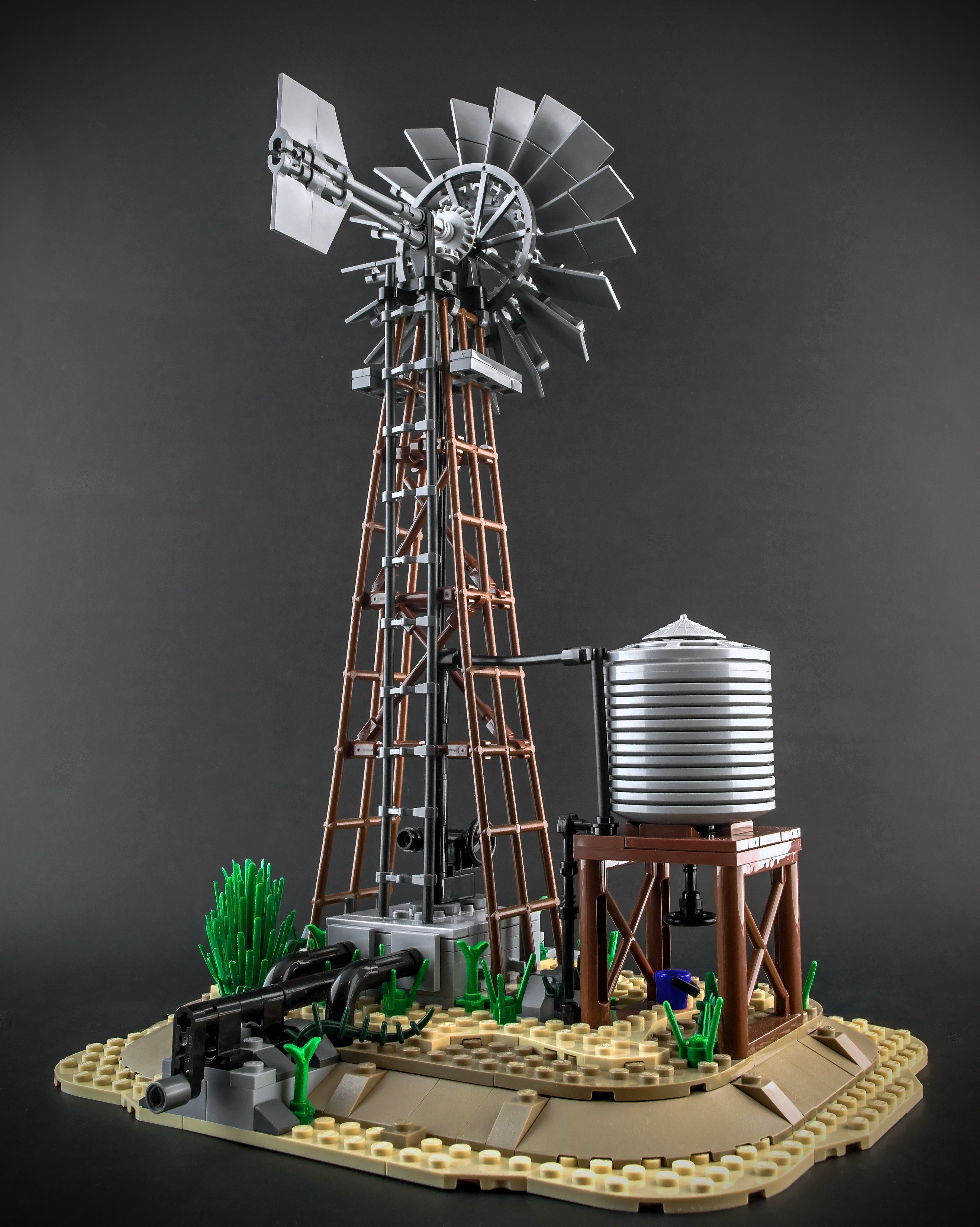 Functioning Wind-Pump - BuildaMOC