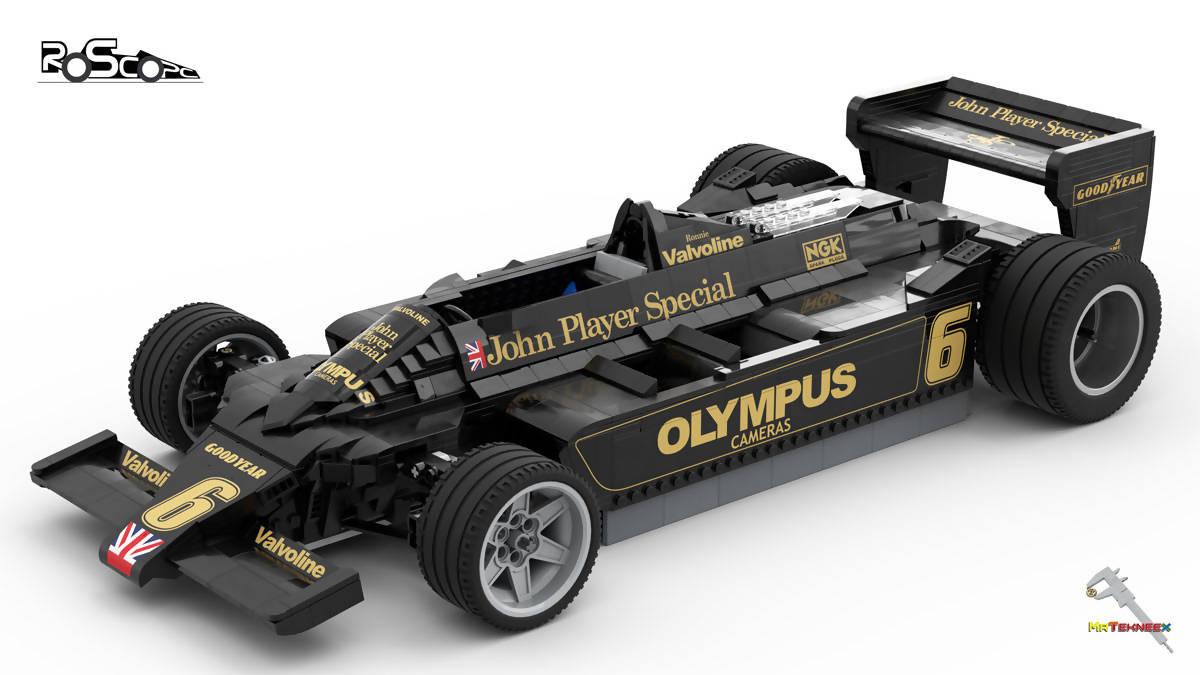 Lotus 79 - scale 1:8 - BuildaMOC