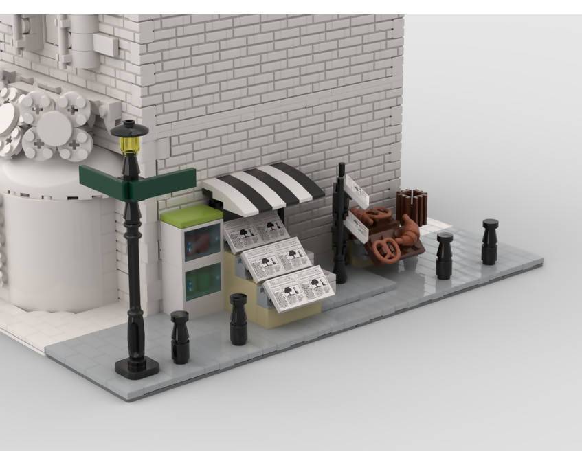Pack de 8 esquinas modulares: convierte cualquier módulo en una esquina - BuildaMOC