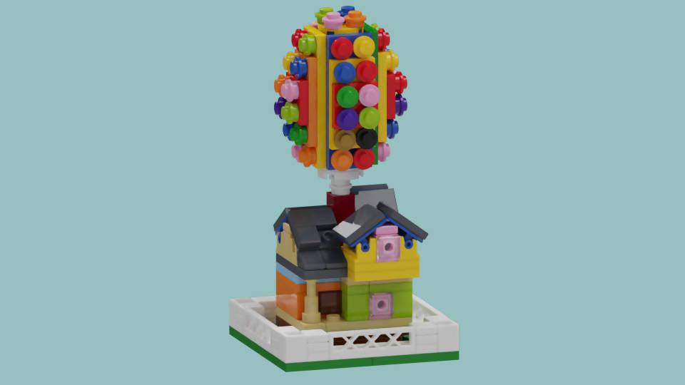 House from Up - BuildaMOC