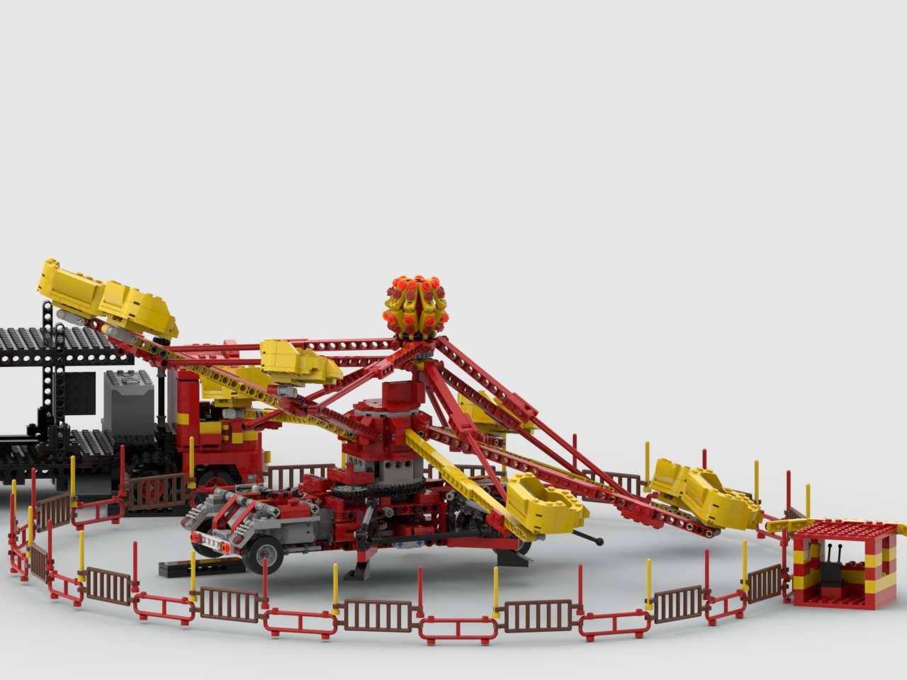 Octopus Fairground ride - BuildaMOC