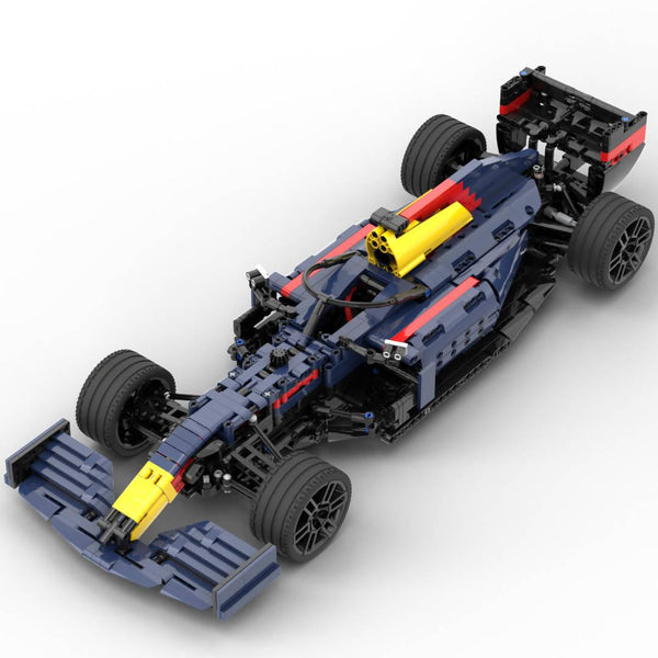 Red/Blue Racing F1 1:10 Scale - BuildaMOC