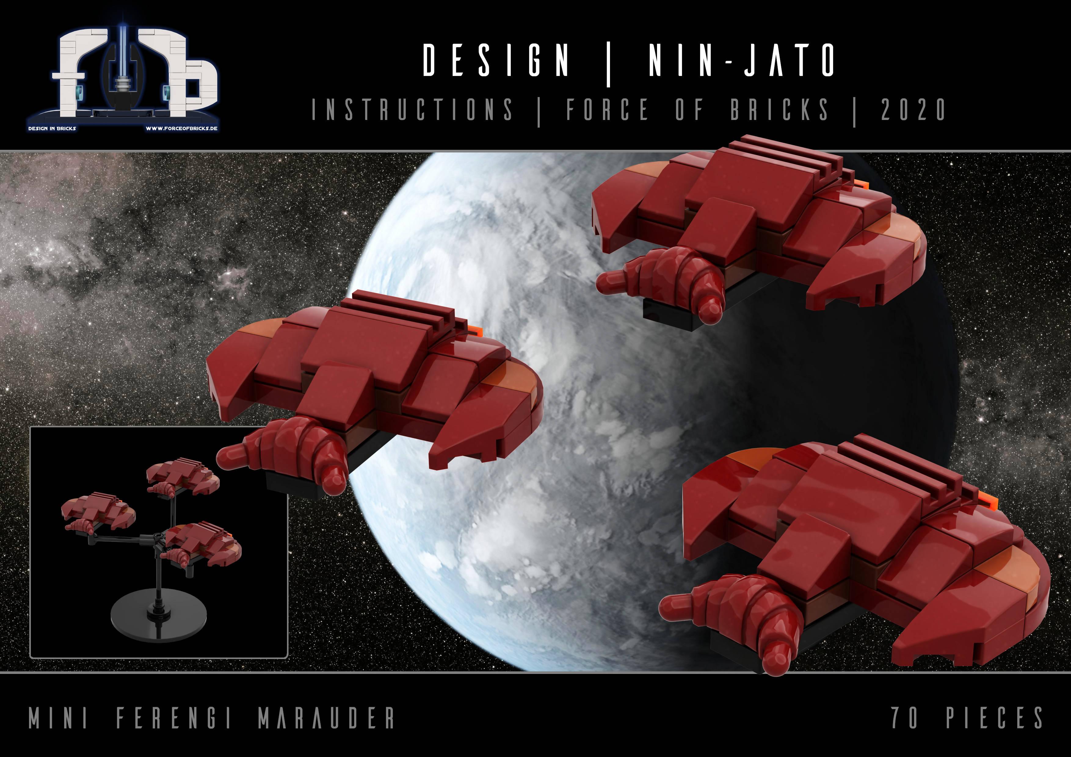 Mini Ferengi Marauder - BuildaMOC