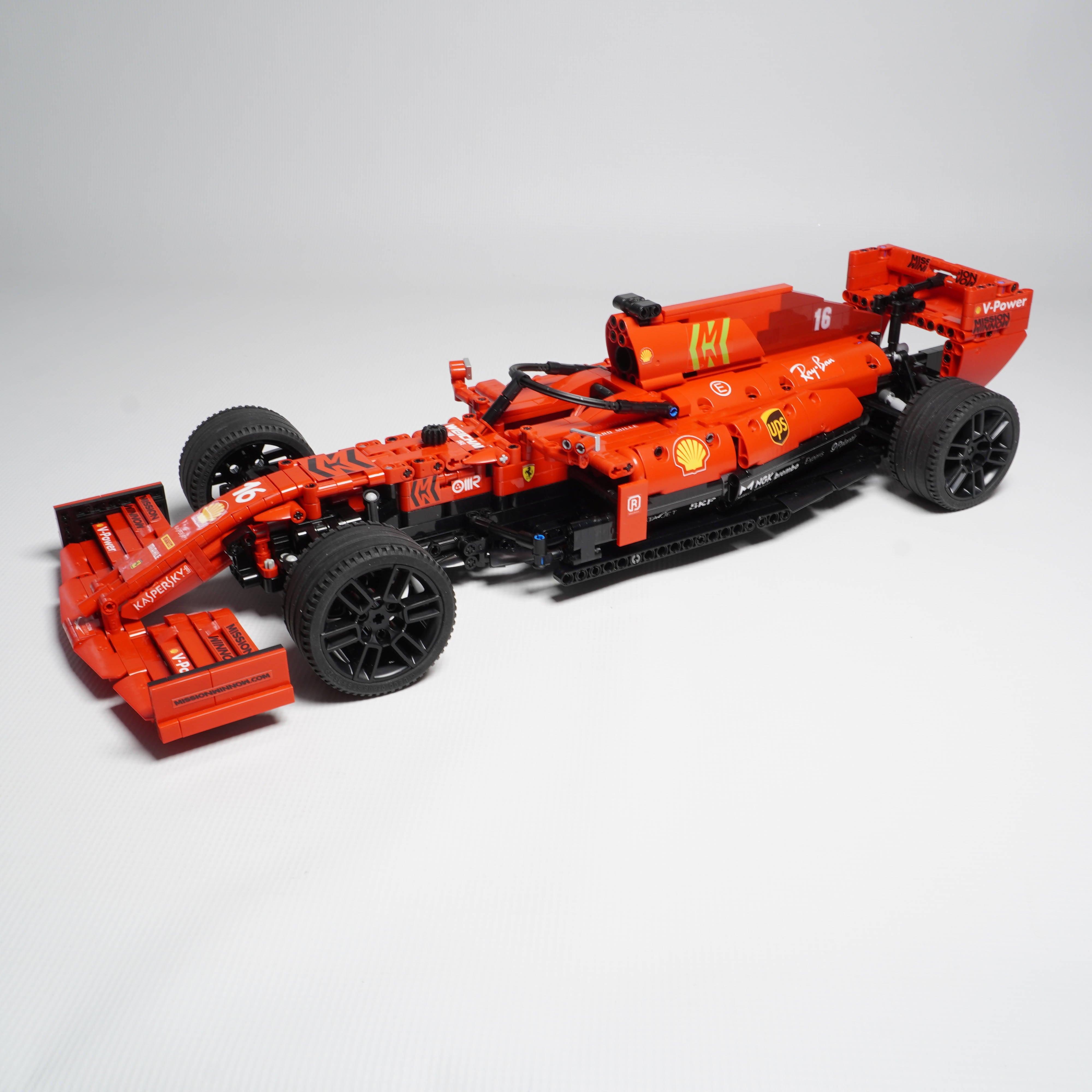 Prancing Horse F1 SF21 1:10 Scale - BuildaMOC