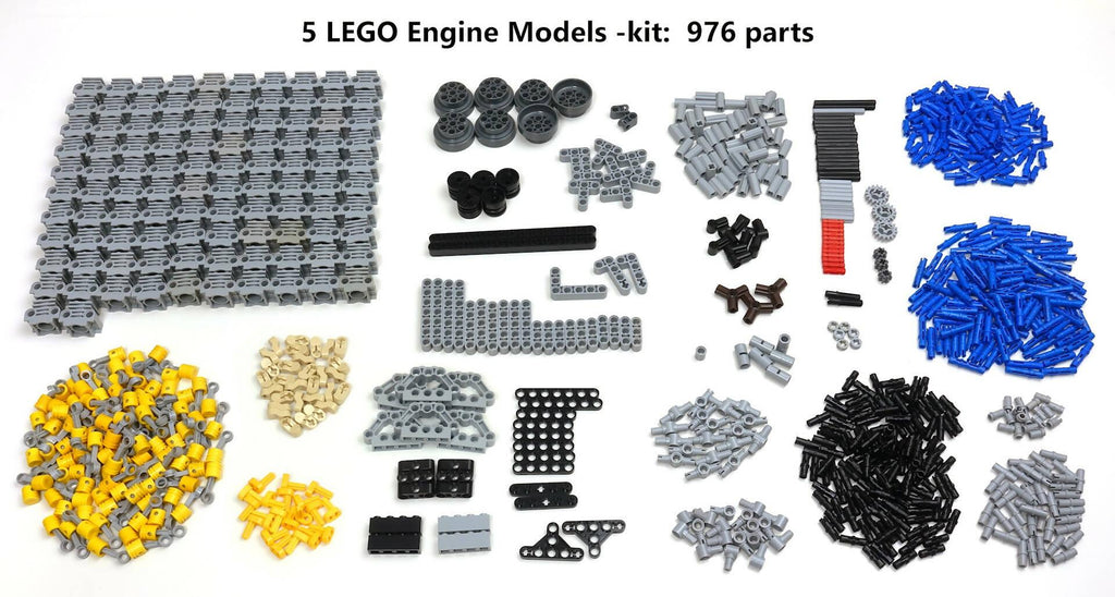 Lego engine hot sale model