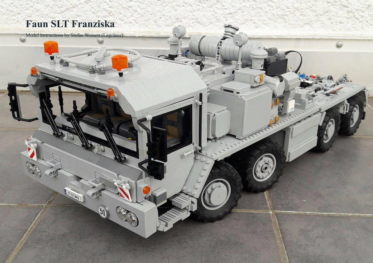 Faun SLT Franziska Schwerlasttraktor - BuildaMOC