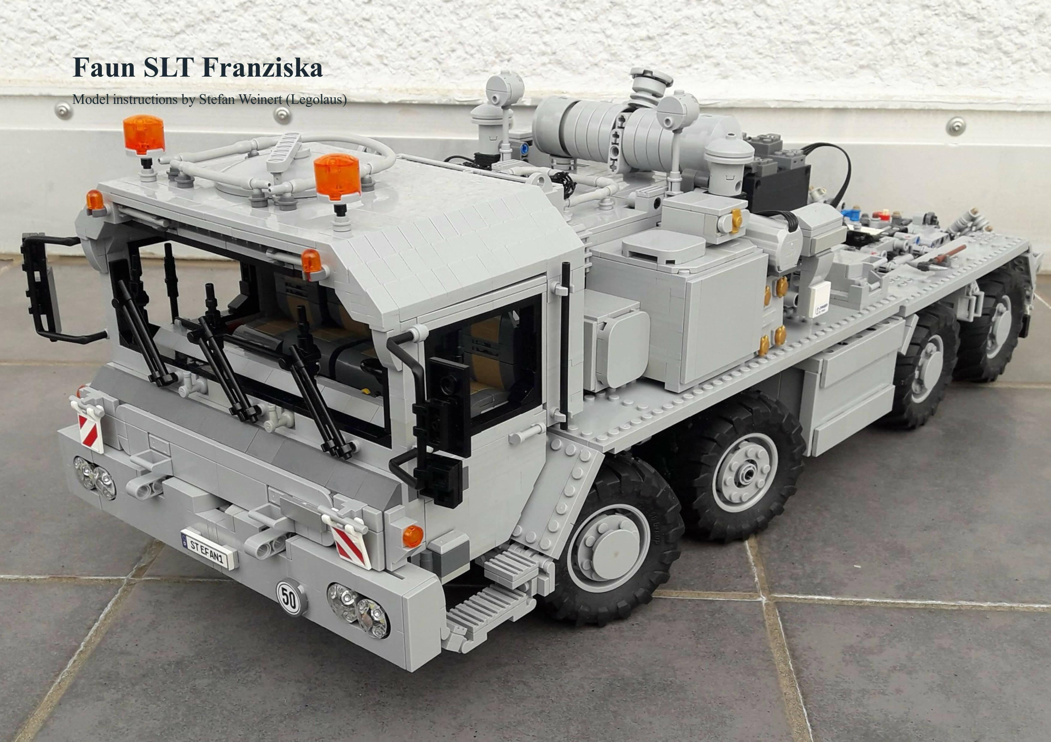 Faun SLT Franziska Heavy-duty tractor - BuildaMOC