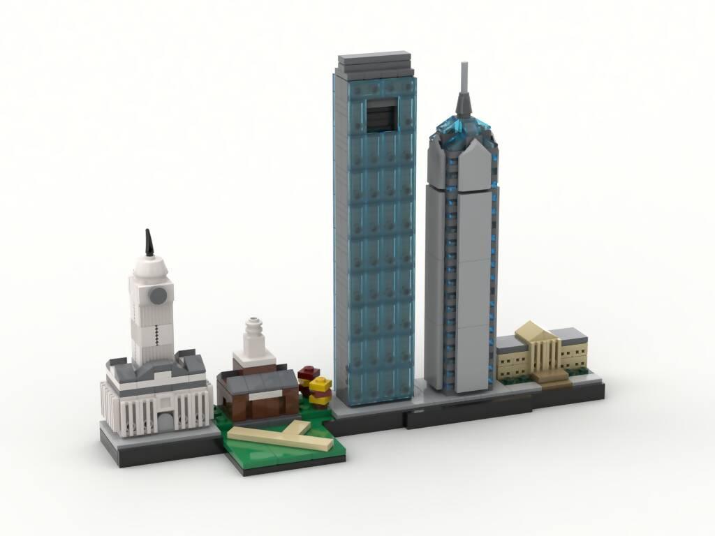 Philadelphia Skyline - BuildaMOC