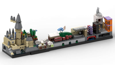 Magical Wizards Skyline - BuildaMOC