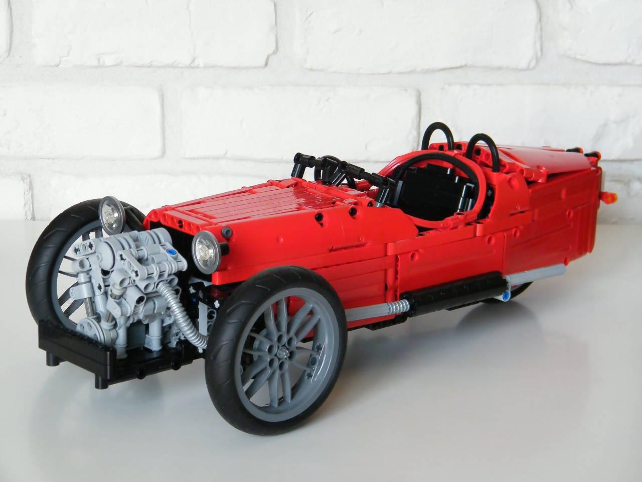 Morgan Three wheeler - BuildaMOC