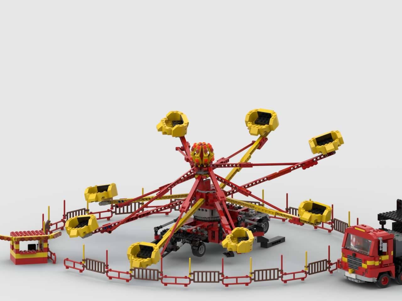 Octopus Fairground ride - BuildaMOC