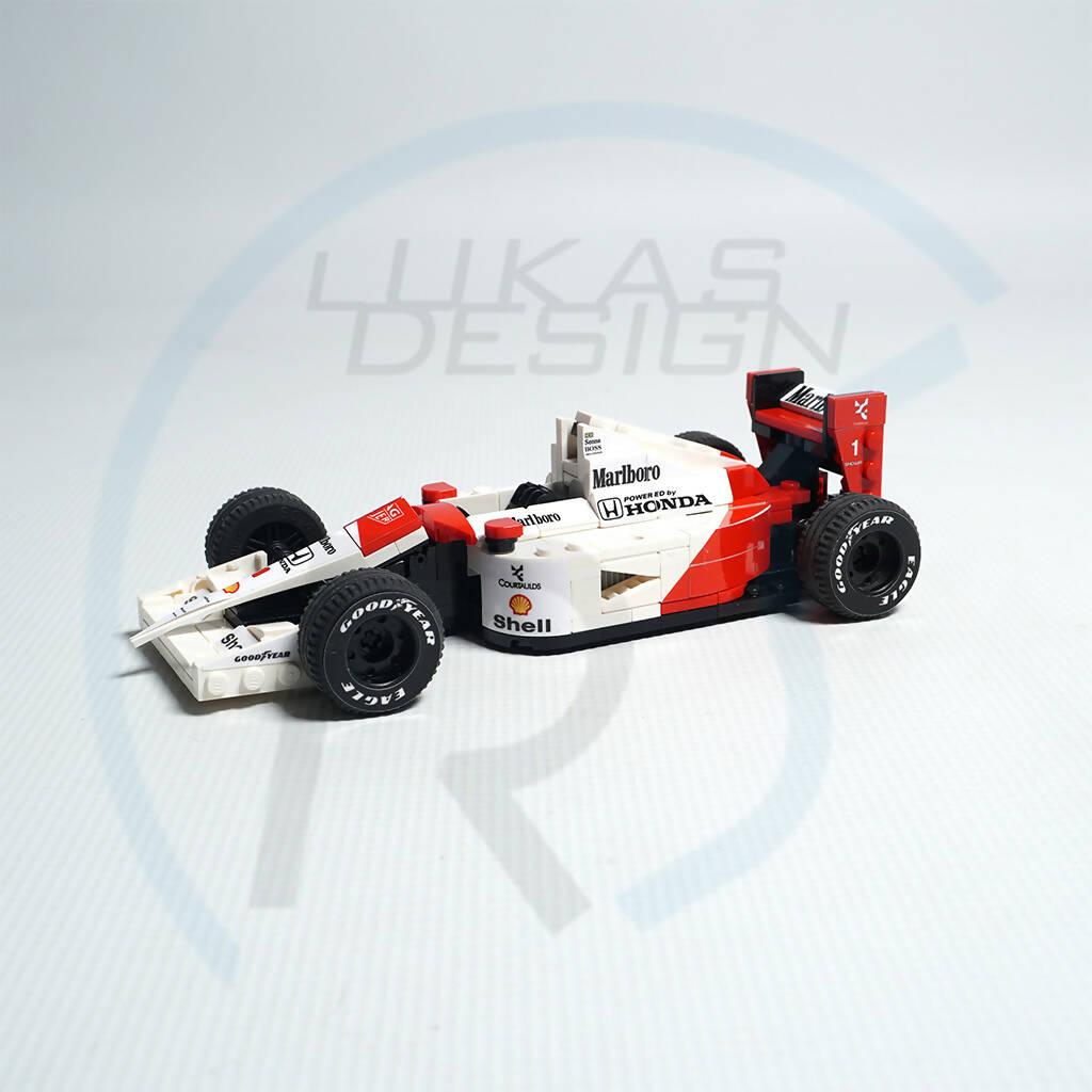 McLaren MP 4/6 1:24 scale - BuildaMOC