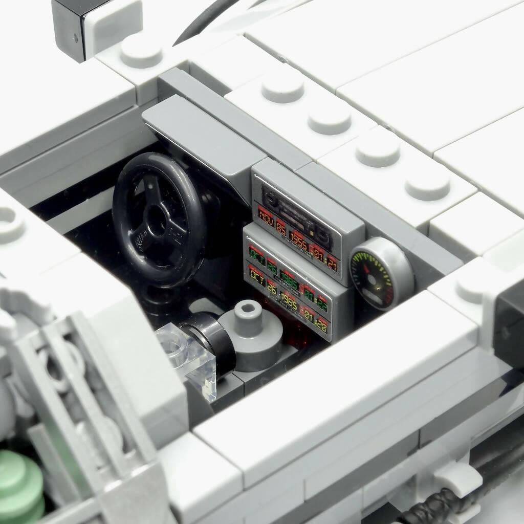 DeLorean Time Machine - Back to the Future Part I - BuildaMOC