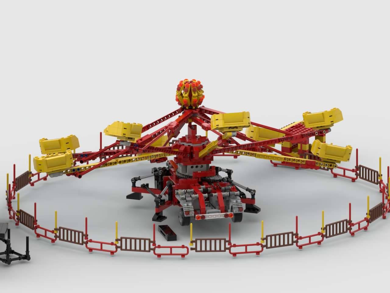 Octopus Fairground ride - BuildaMOC