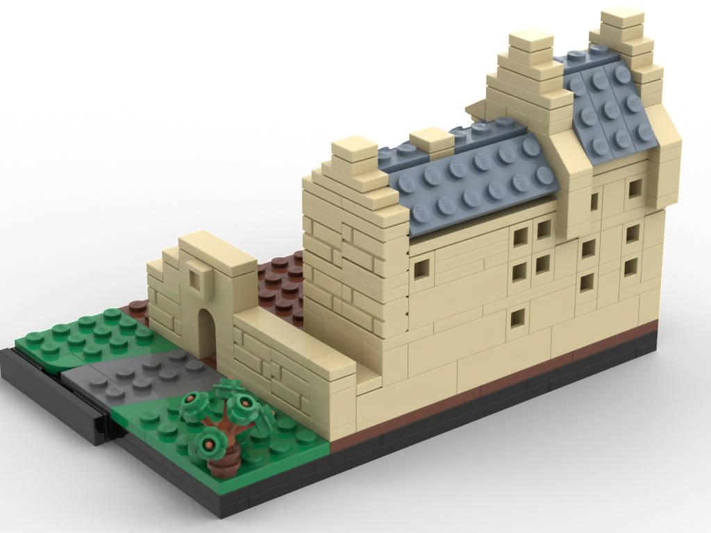 Lallybroch, hogar del clan Fraser - BuildaMOC
