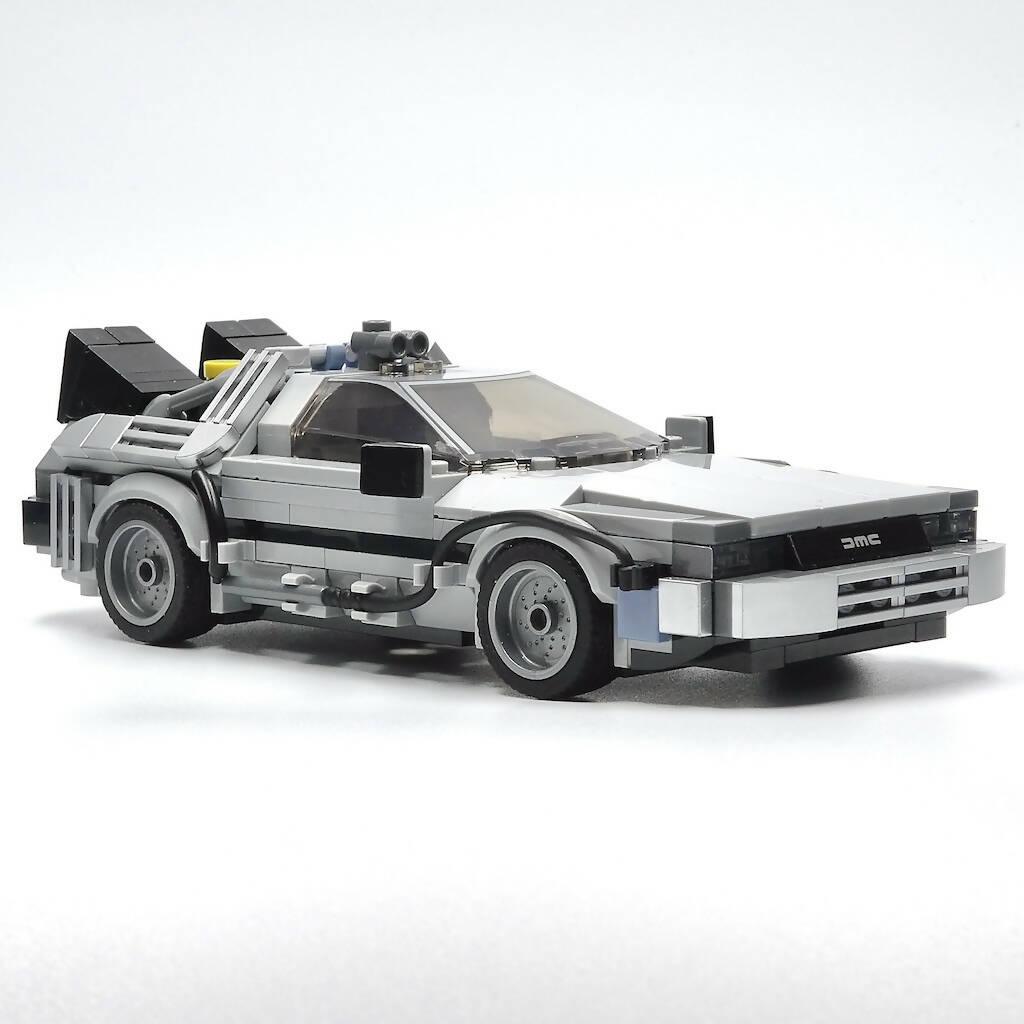 DeLorean Time Machine - Back to the Future Part I - BuildaMOC