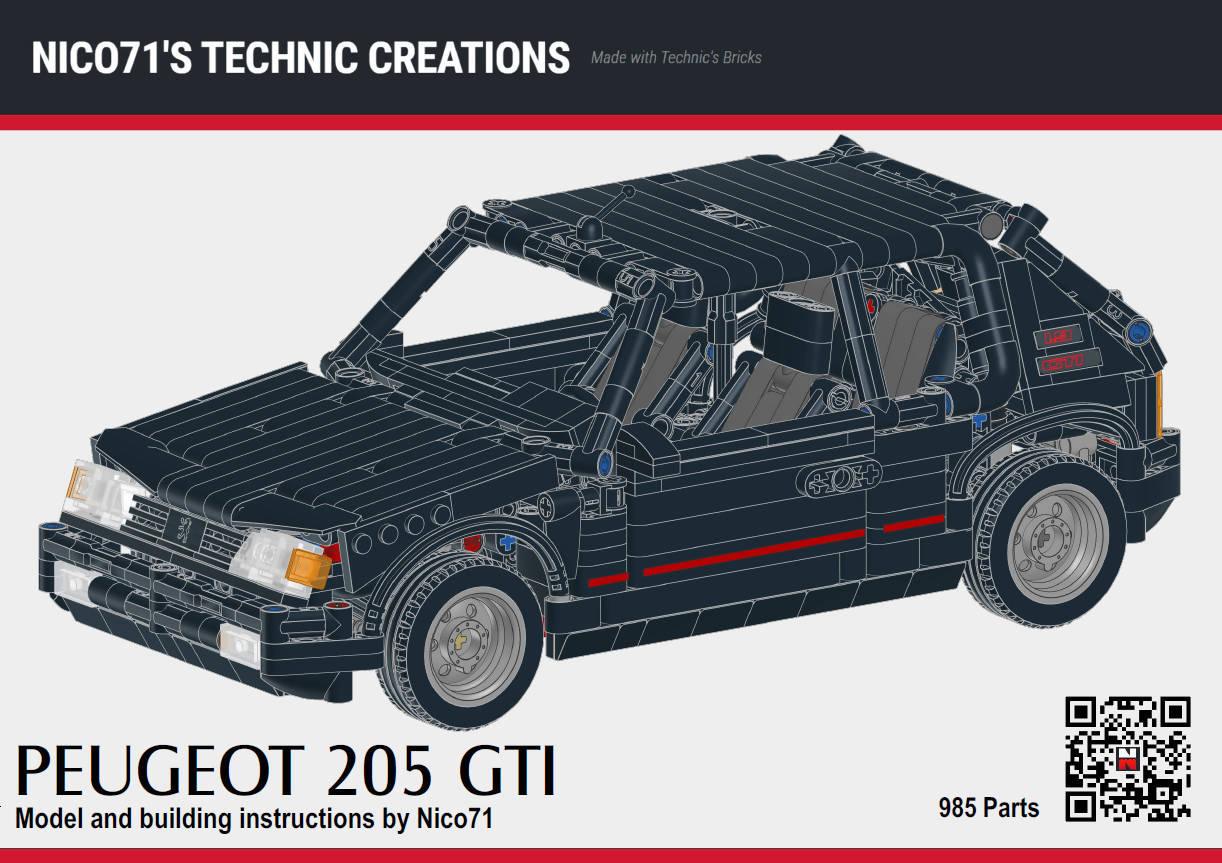 Peugeot 205 GTI - BuildaMOC