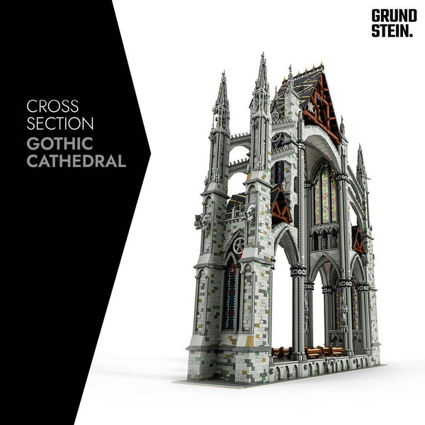 Gothic Cathedral- Cross Section -scale 1:42