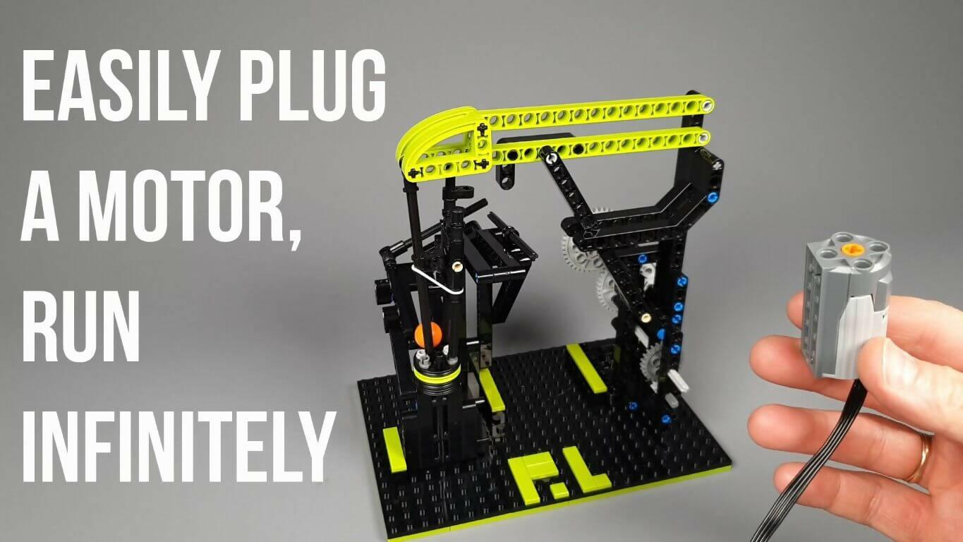 Ball Picker - LEGO GBC Power Loop series - #01 - BuildaMOC