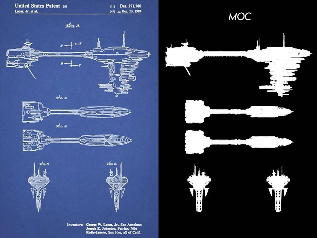 Nebulon-B Escort Frigate - Midi Plus Scale - BuildaMOC