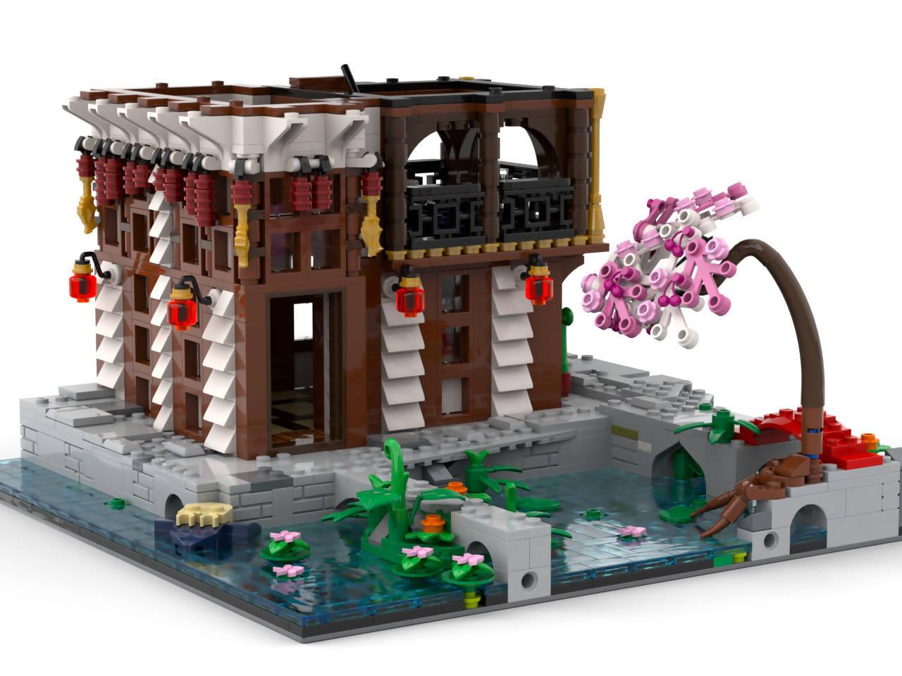 Ninjago City Expansion - BuildaMOC