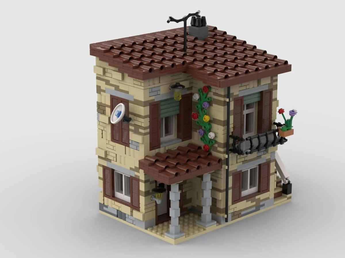 Casa modular italiana costera n.° 1 - BuildaMOC
