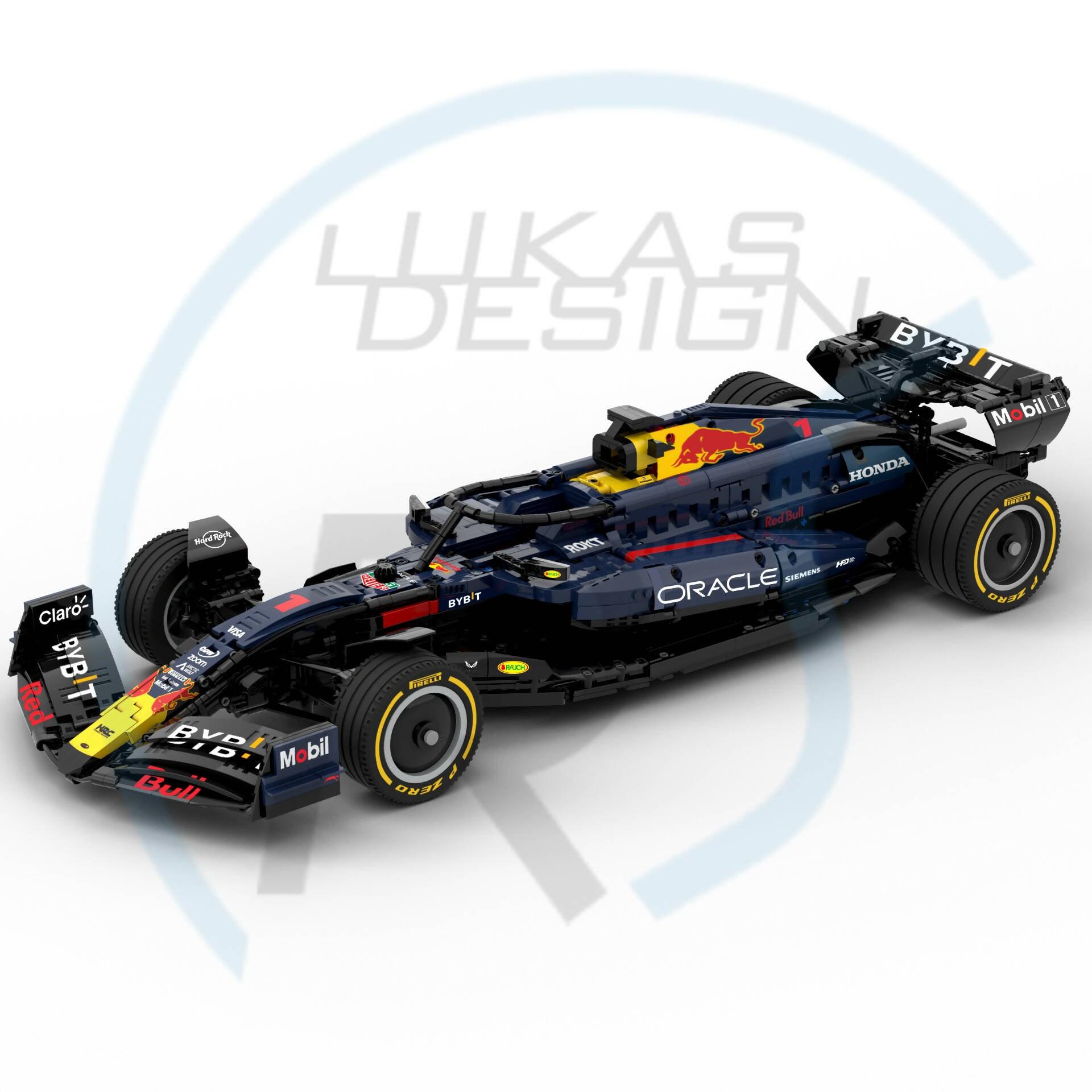 Red Bull Racing F1 RB20 1:8 Scale - BuildaMOC