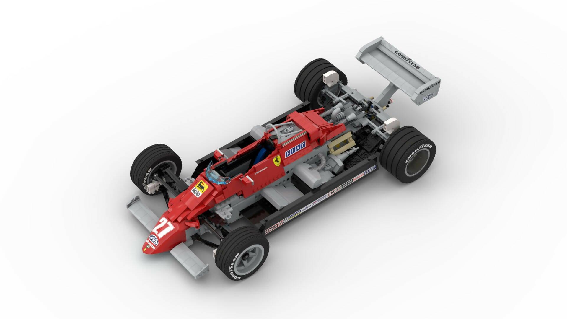 Ferrari 126C2 - scale 1:8 - BuildaMOC