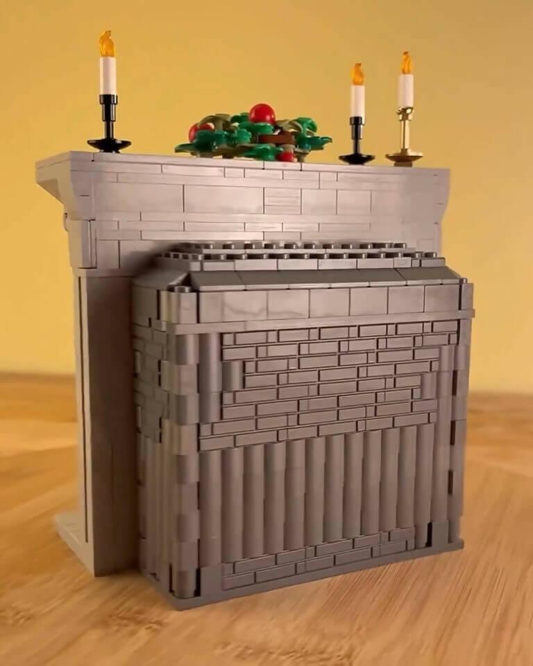 Festlicher Kamin, von Zachary Steinman  - BuildaMOC