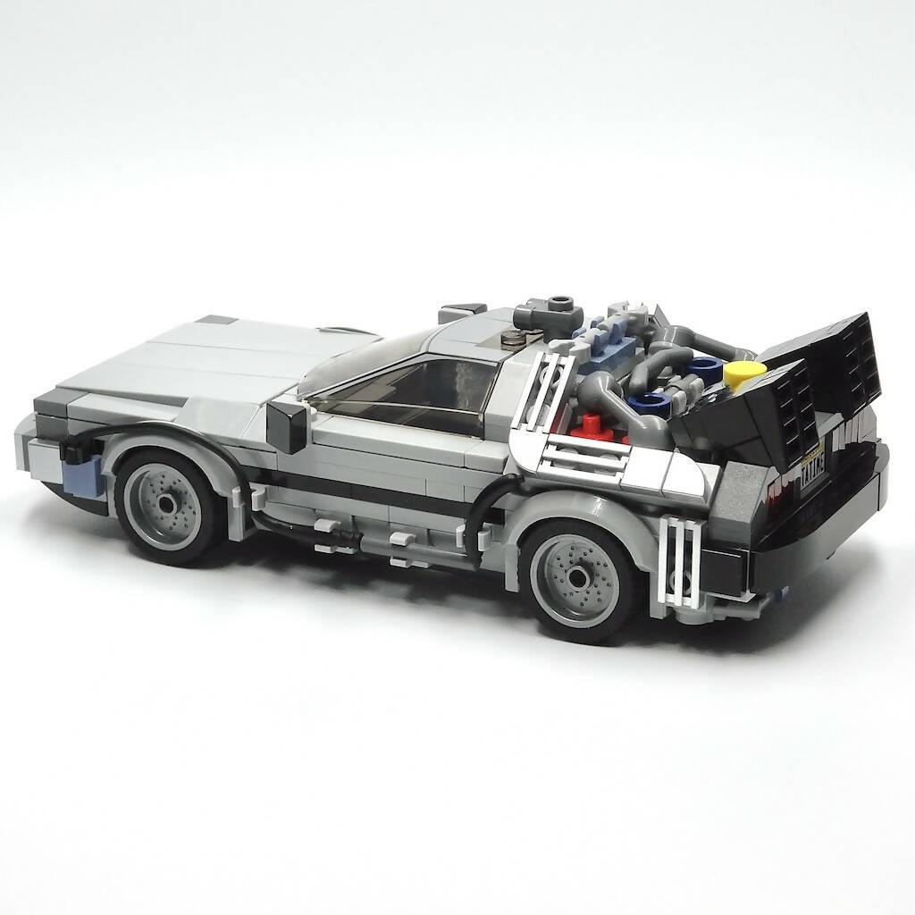 DeLorean Time Machine - Back to the Future Part I - BuildaMOC