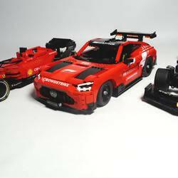 Mercedes-AMG GT Black Series F1 Safety Car Maßstab 1:12 - BuildaMOC