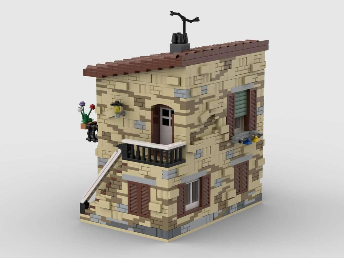 Casa modular italiana costera n.° 1 - BuildaMOC